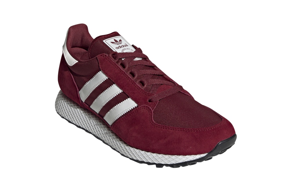 Adidas originals hotsell forest grove burgundy