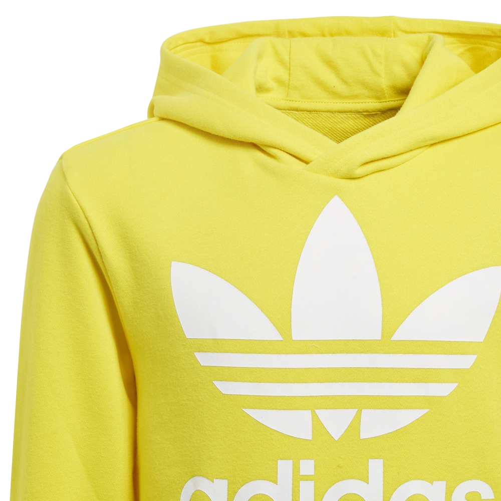 adidas yellow zip hoodie