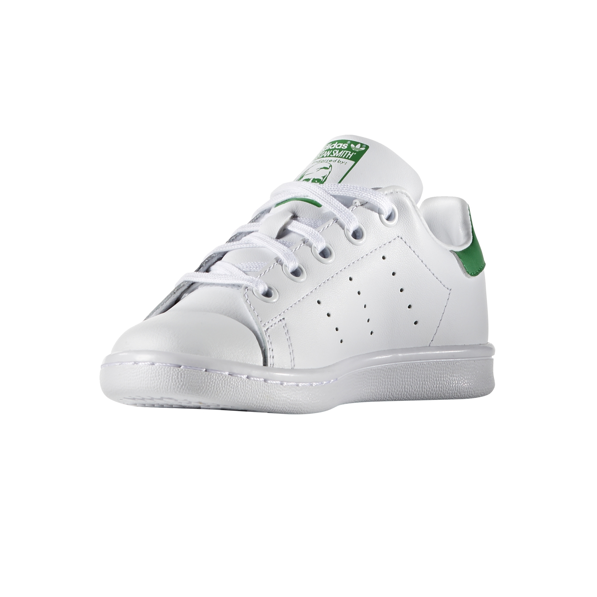 adidas white and green stan smith