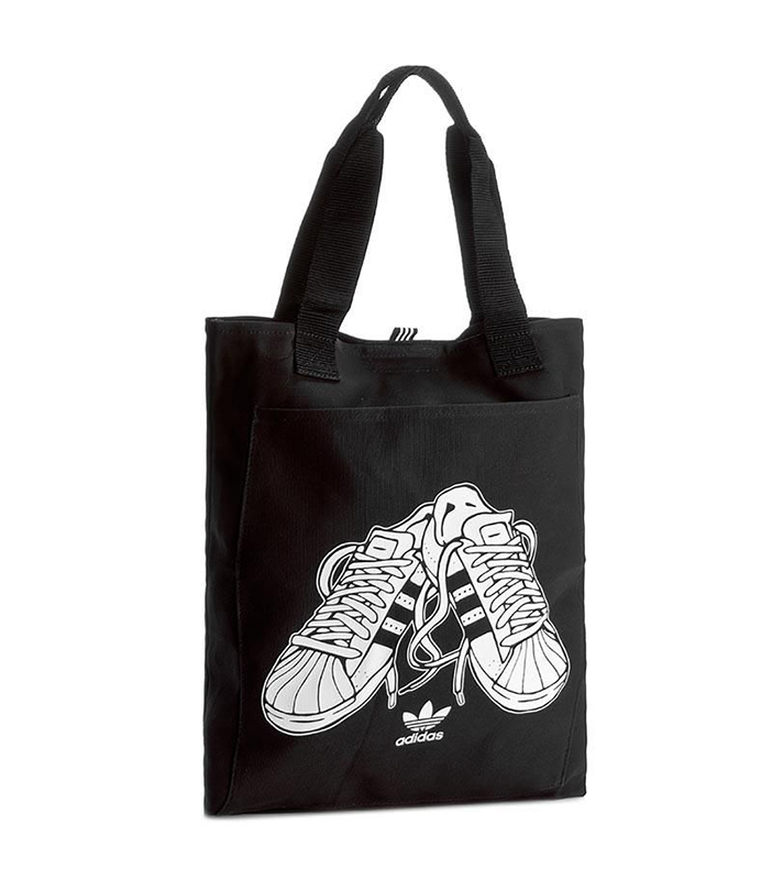 adidas originals womens shopper bag black