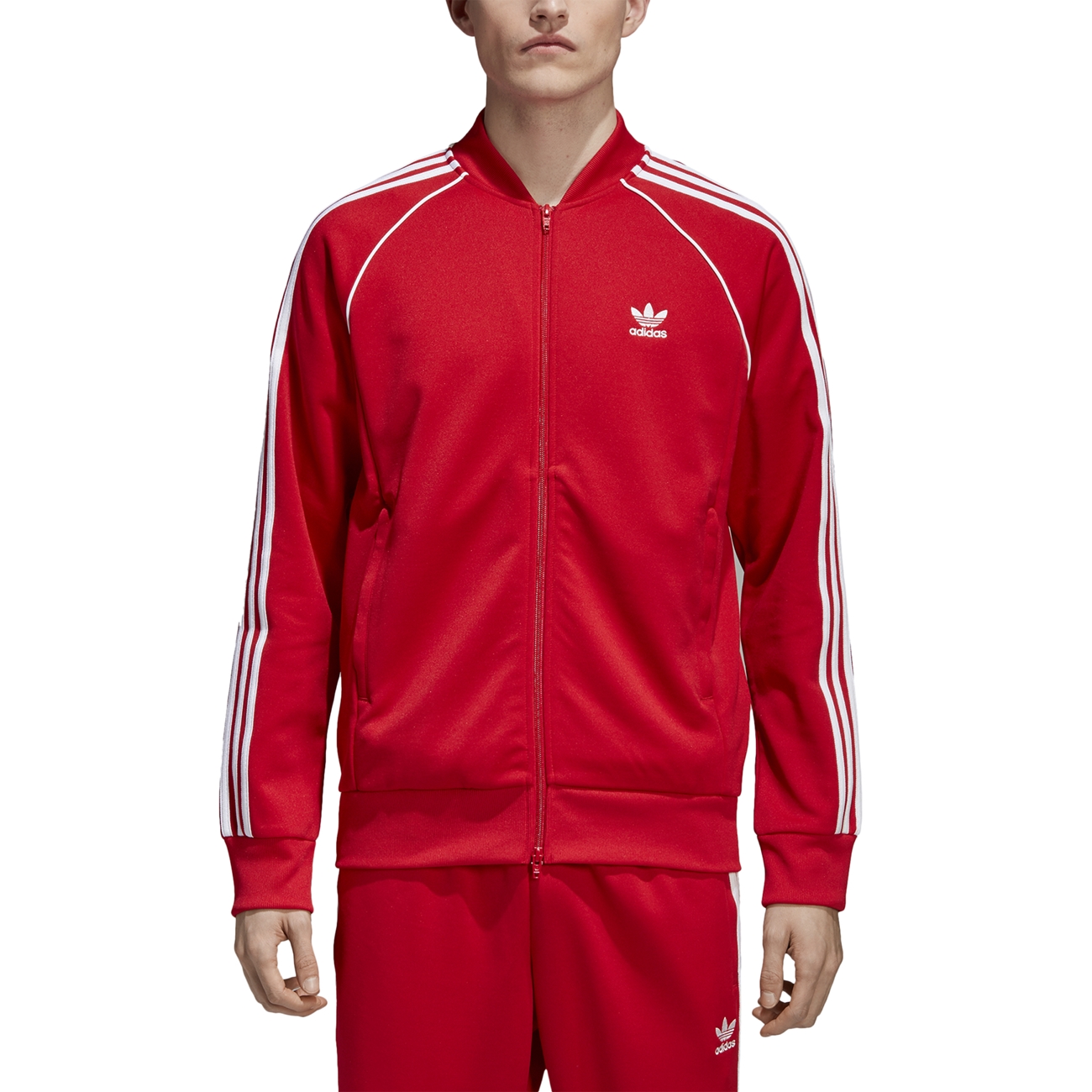 adidas originals men's superstar track top