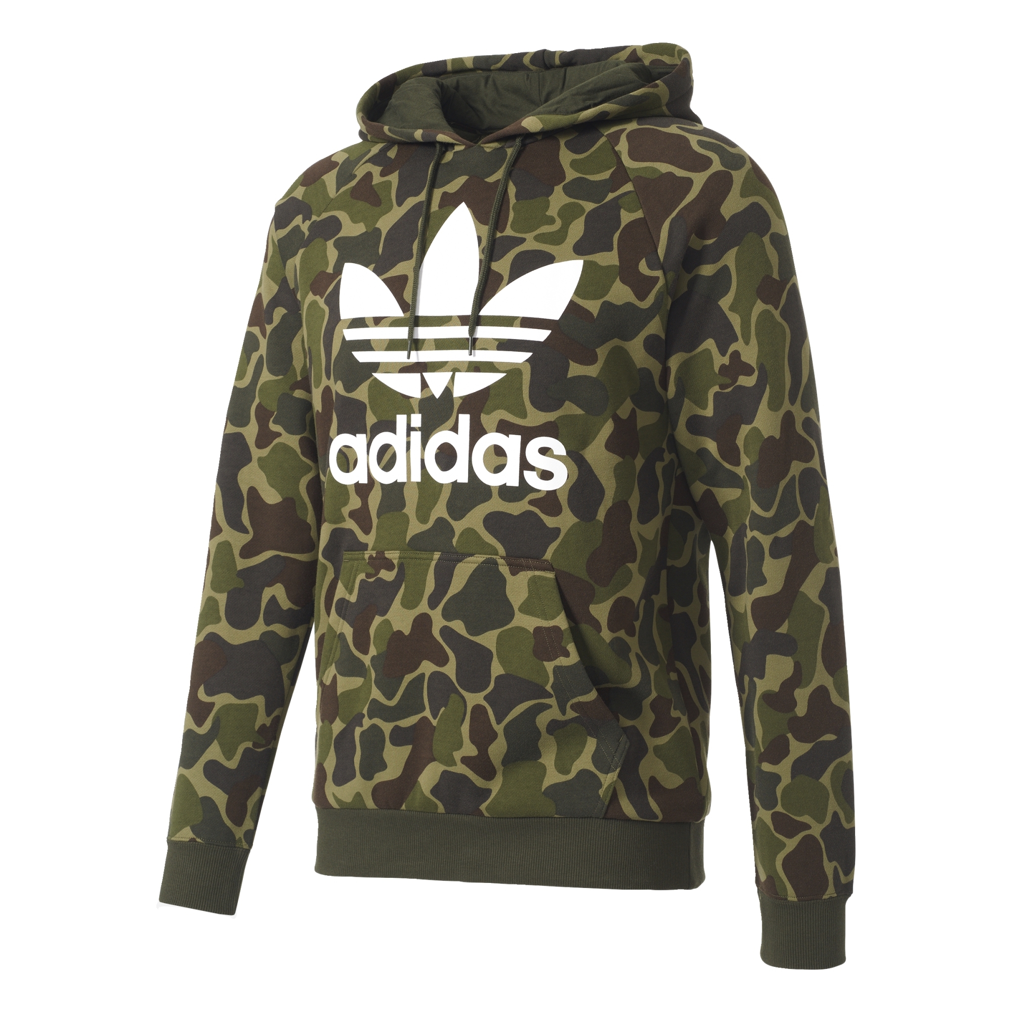 Adidas Originals Trefoil Hoodie Camouflage Multicolor 0388