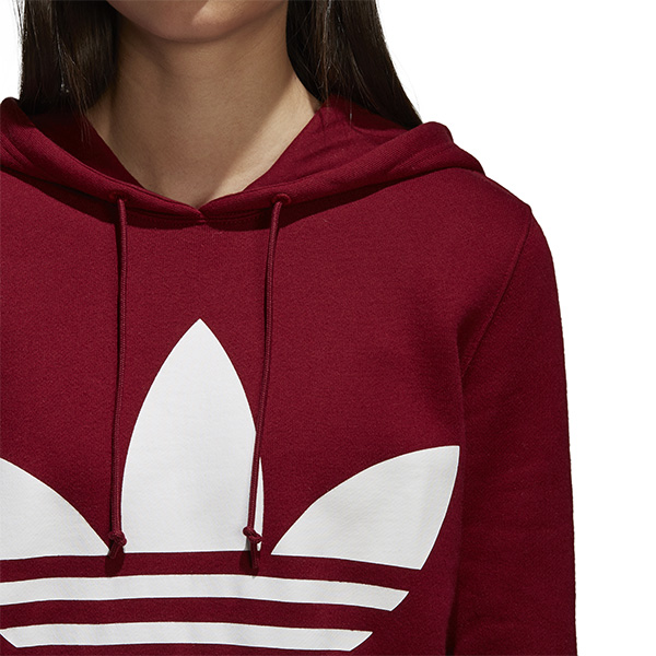 womens maroon adidas hoodie