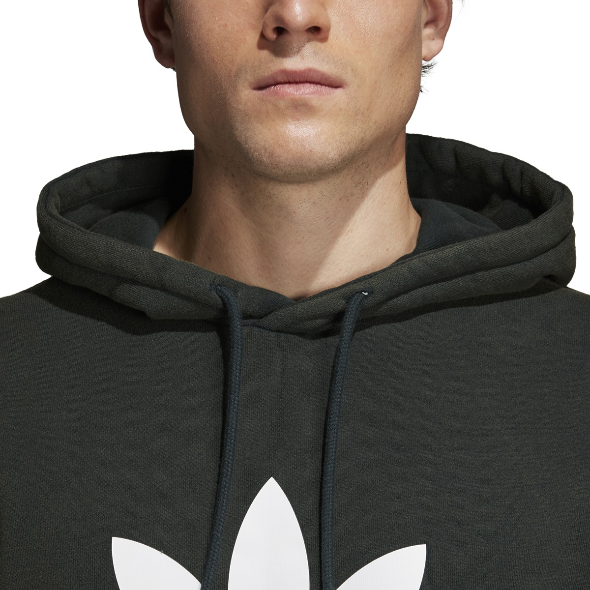 adidas green zip hoodie