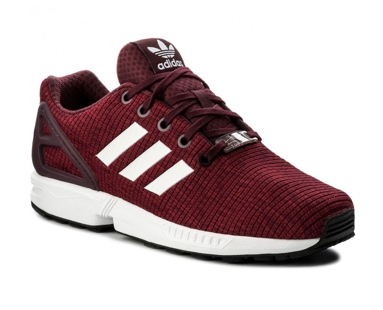 The adidas ZX Flux Returns In Maroon •