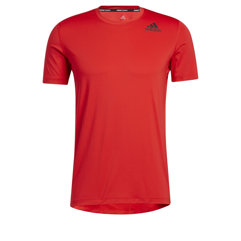 Adidas Techfit Compression Short Sleeve Tee (red)