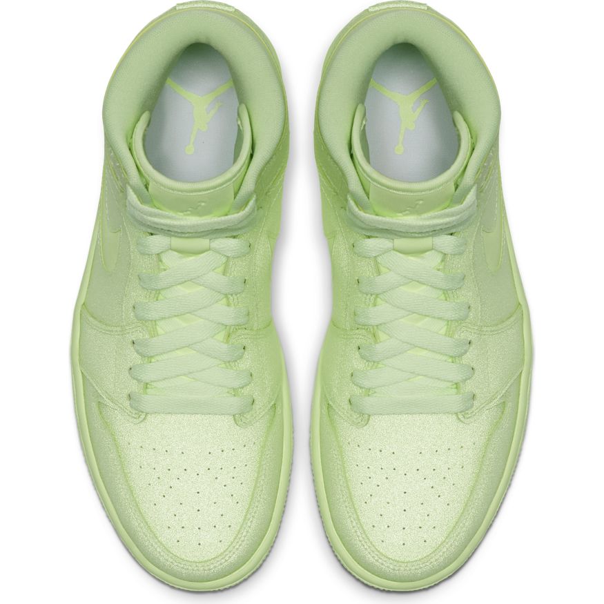 slime green jordan 1