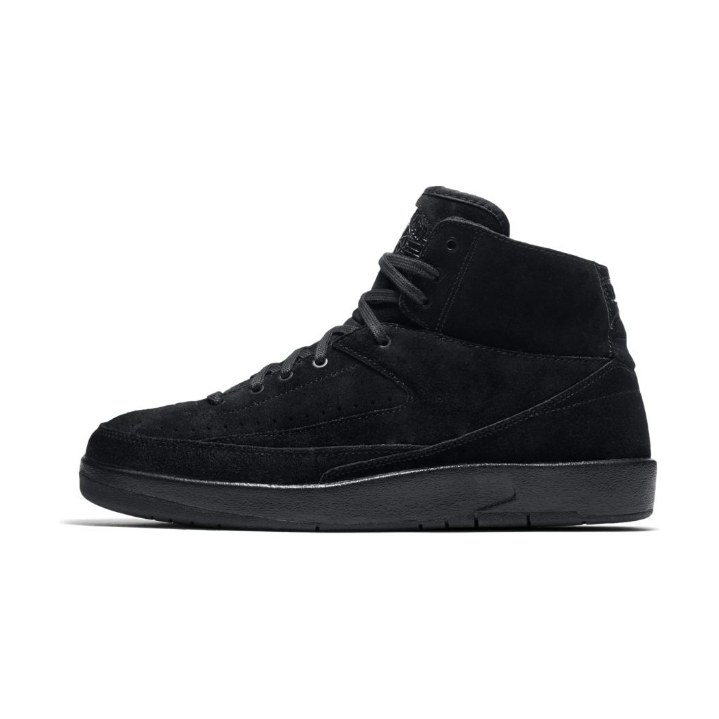 jordan 2 black suede