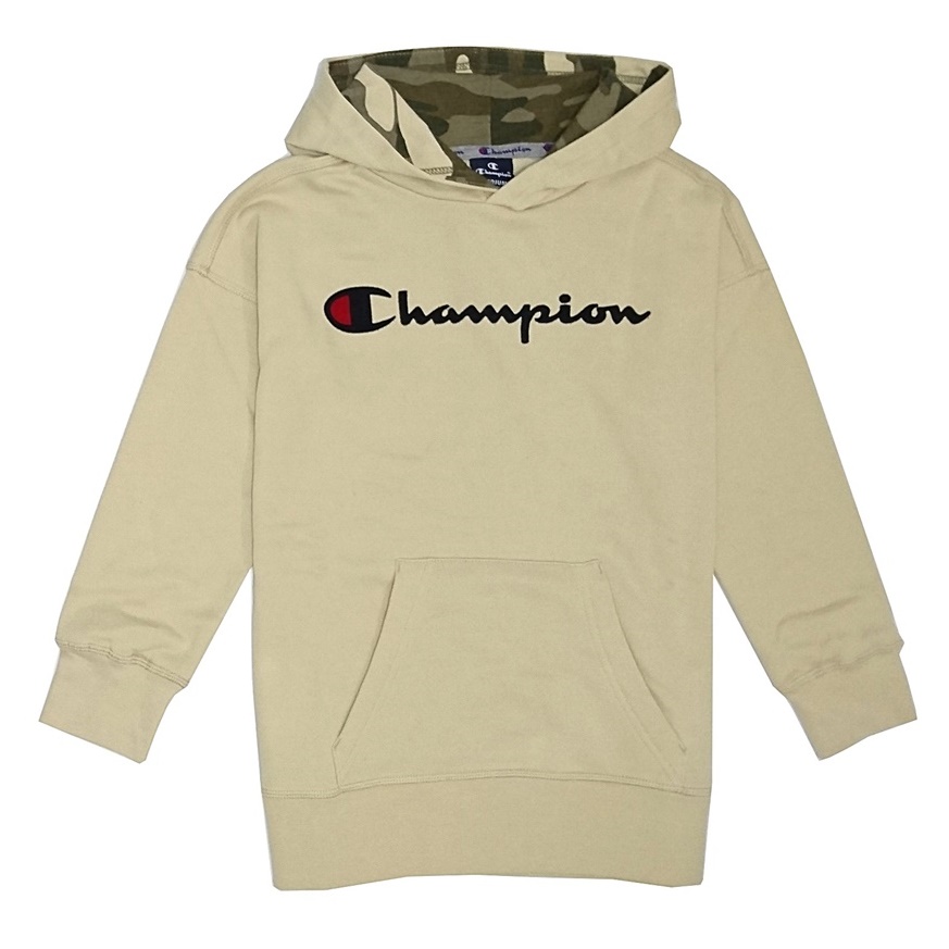 kids yellow champion hoodie