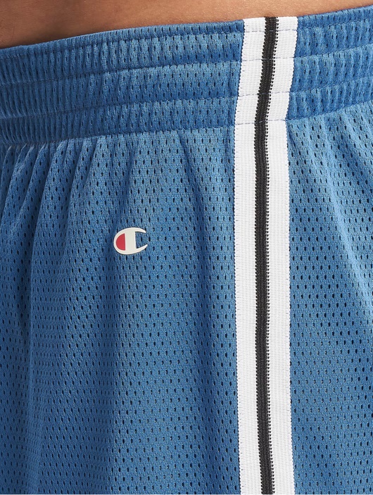 Champion Legacy Basketball Stripe Tape Detail Shorts Blue