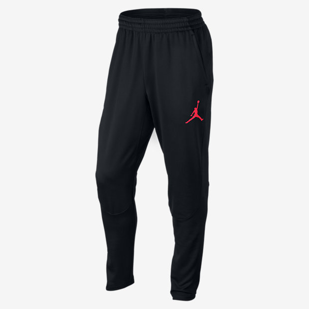 Jordan 360 Fleece Mens Sweatpants Blackred