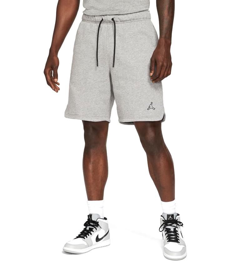 Jordan Essentials Flc Short Gray Manelsanchezpt 