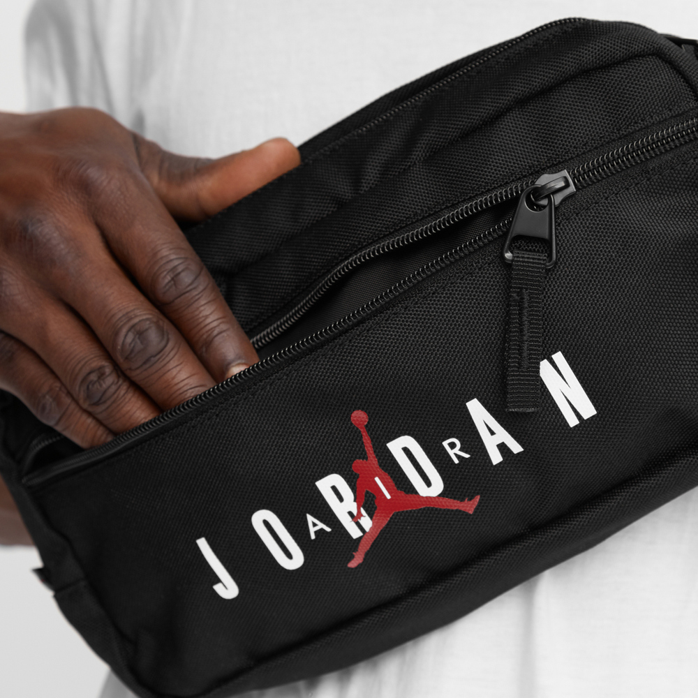 air jordan crossbody bag black