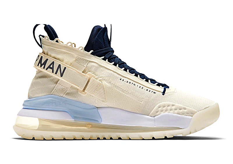 504 - Sapatilhas gym Jordan Proto-Max 720 para homem Prateado