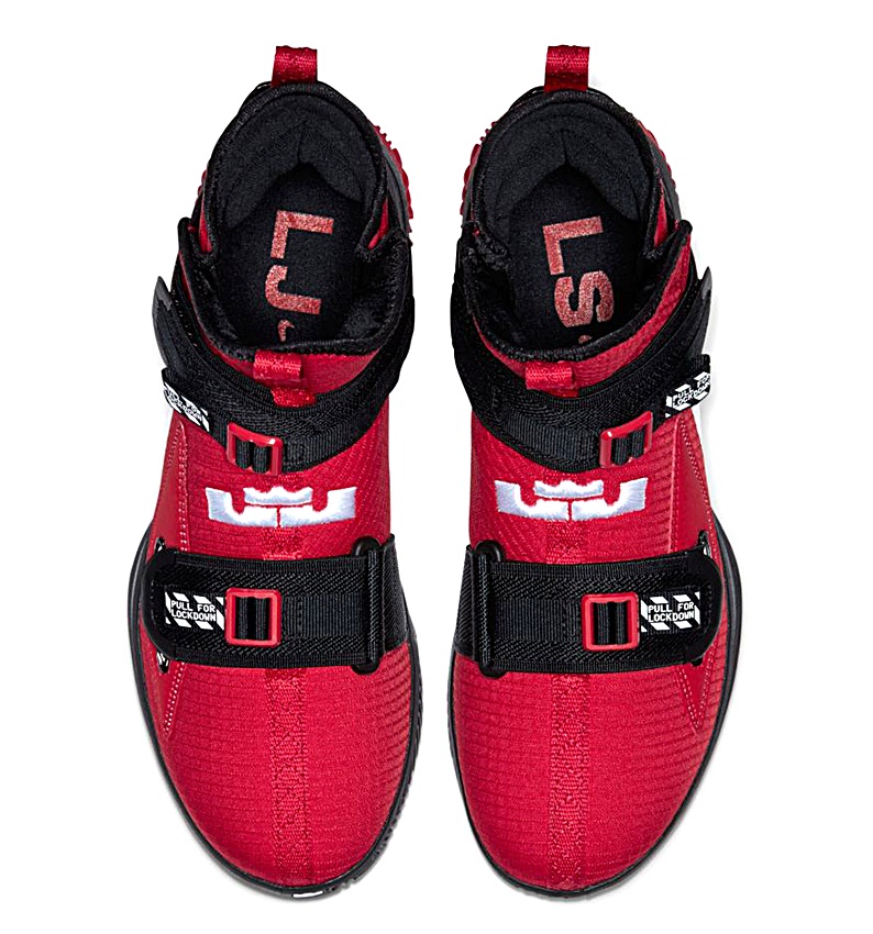 lebron soldier 12 sfg red