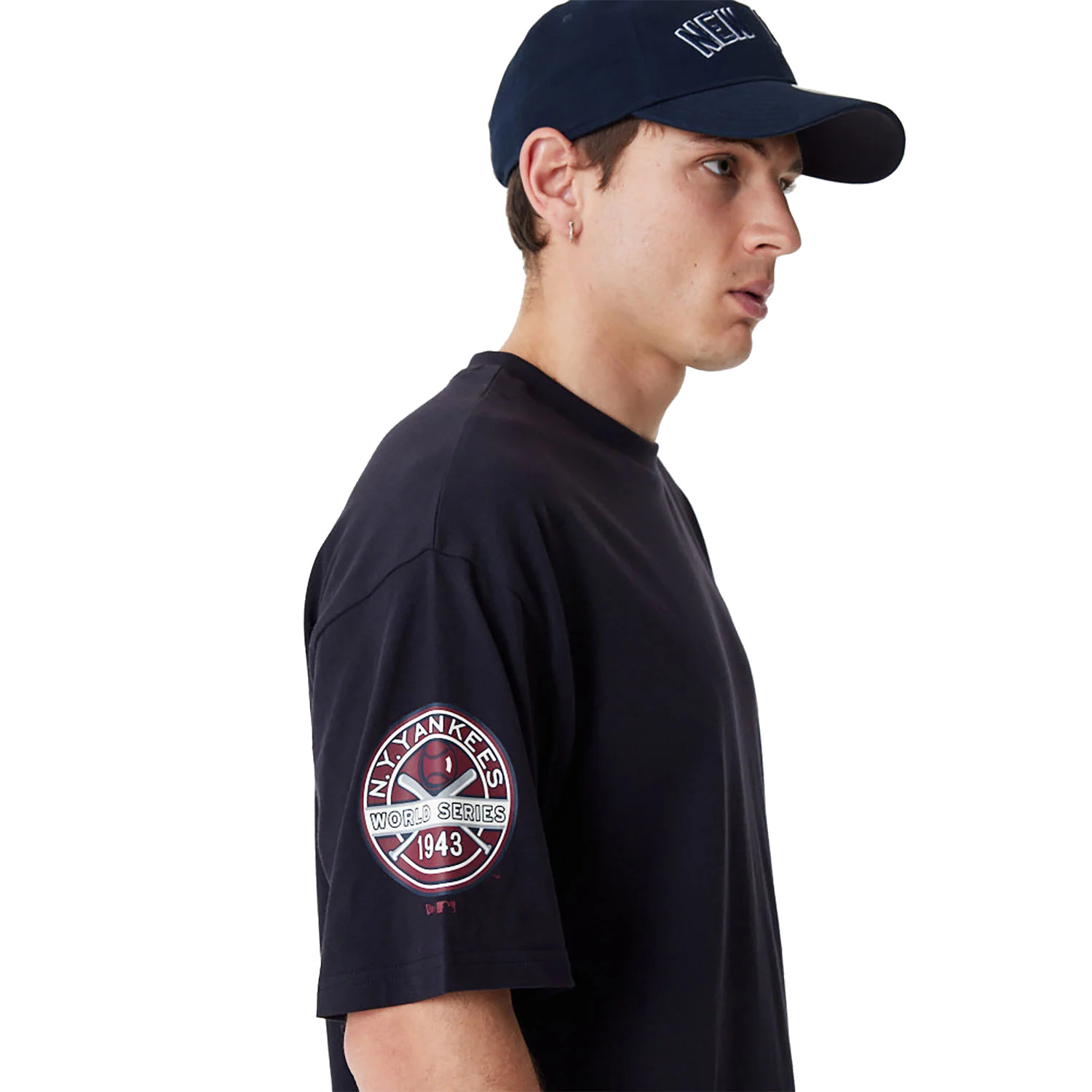 New Era MLB New York Yankees World Series Patch T-Shirt