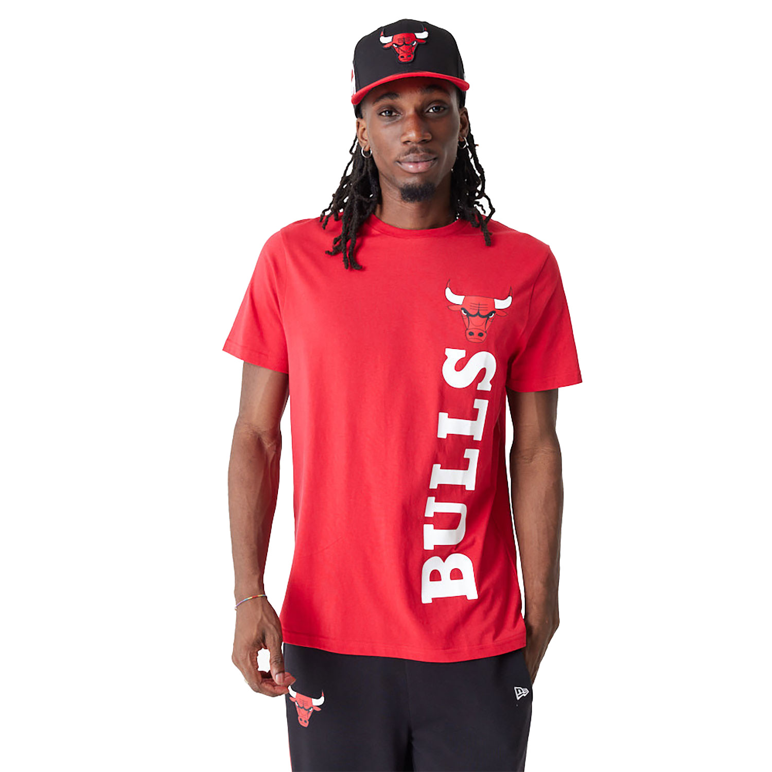 New Era Nba Chicago Bulls Team Colour T Shirt 