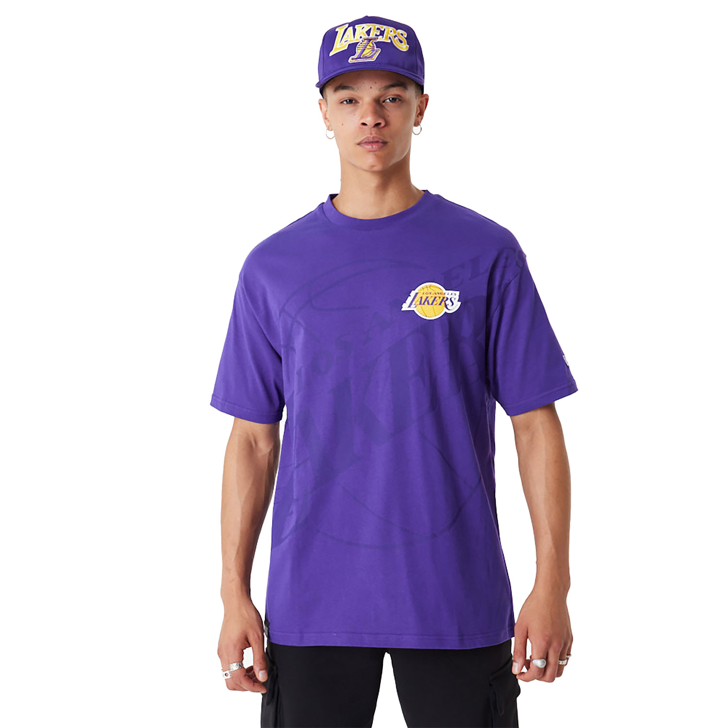 New Era NBA Team Los Angeles Lakers Graphic Tank Top