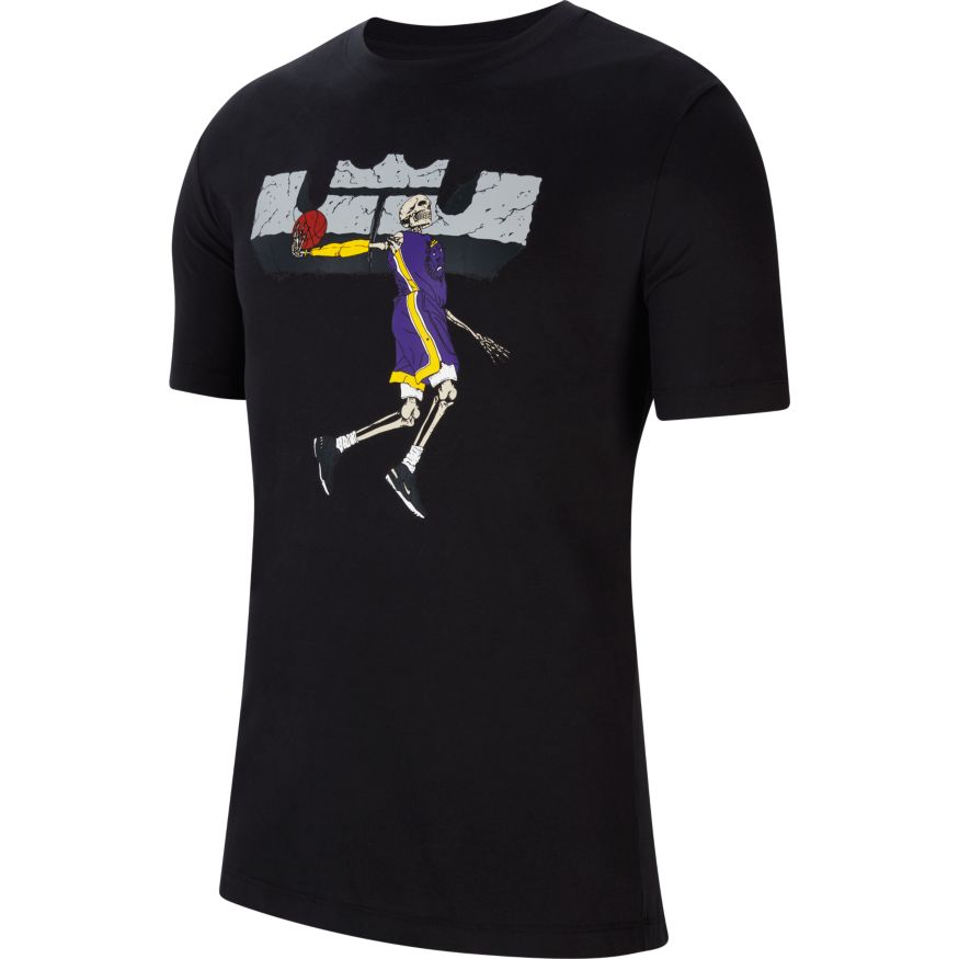  Nike  Dri  FIT  LeBron  Logo Basketball T Shirt  011 