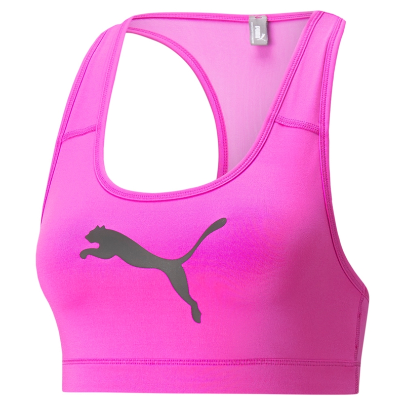 Puma IMPACT 4KEEPS - Medium support sports bra - white 