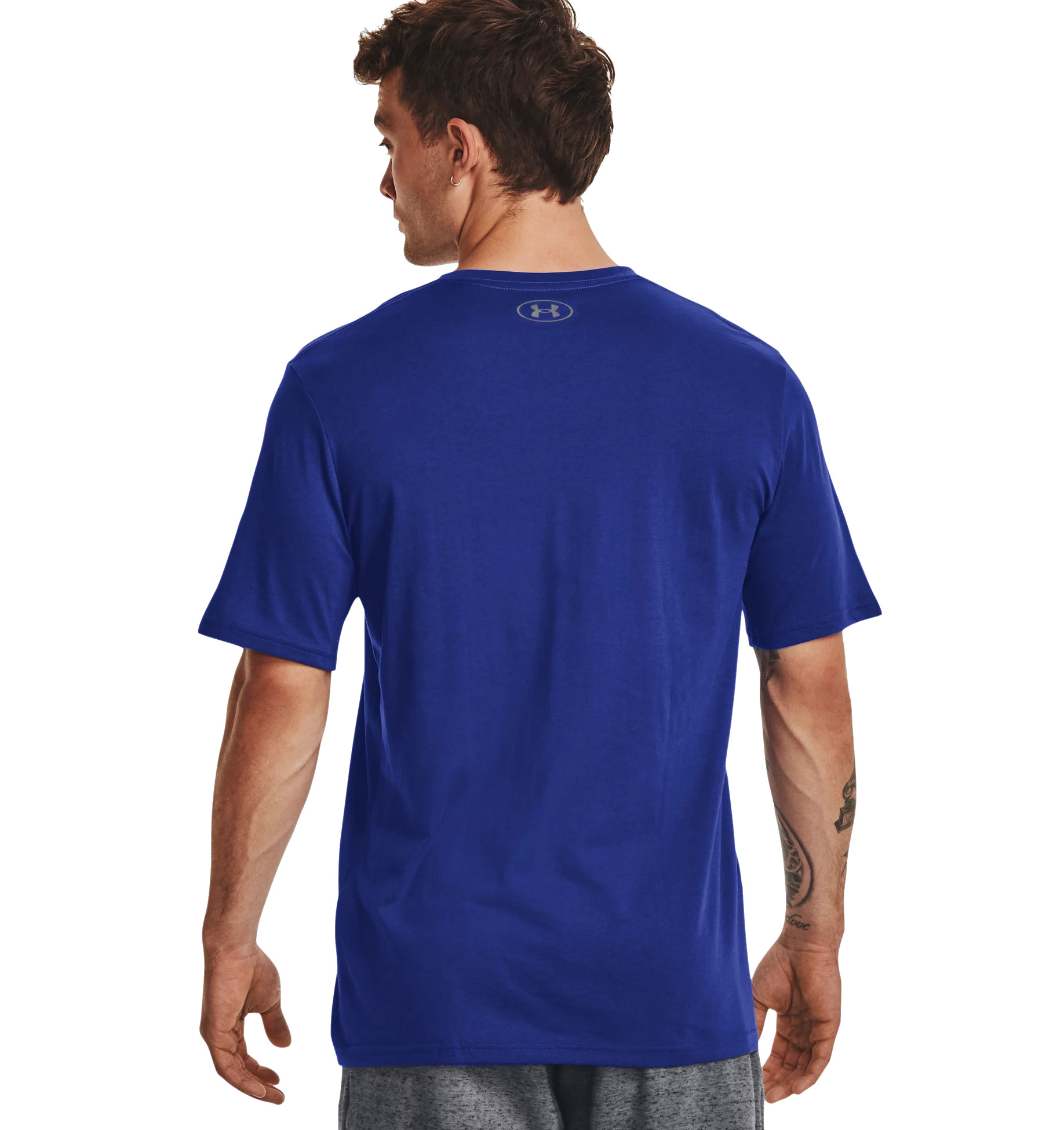 UA Men's Boxed Sportstyle Short Sleeve T-Shirt Royal Blue