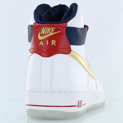 Nike Air Force 1 High "Olympic" (100/white/gold/navy)