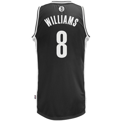 Camiseta NBA Swingman Deron Willia Brooklyn Nets (negro)