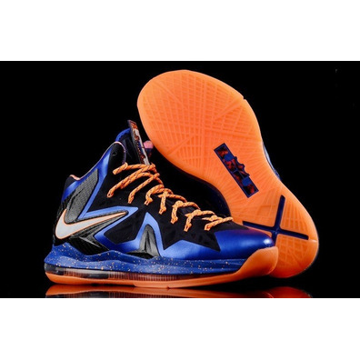 Lebron X P.S. Elite "Superhero" (400/azul/naranja)