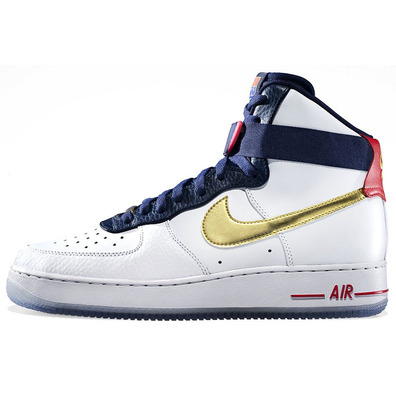 Nike Air Force 1 High "Olympic" (100/white/gold/navy)