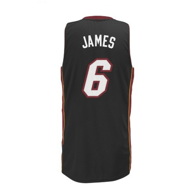 Adidas NBA jersey Lebron James Miami (black)