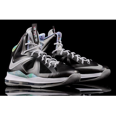 LeBron X "Prism" (004/black/strata grey)