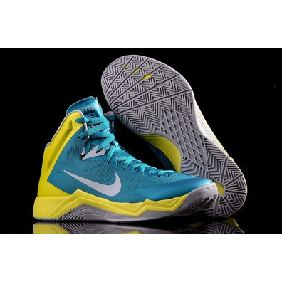 Nike Zoom Hyperquickness "Beach" (300/turquesa/amarillo)