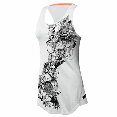 Adidas Cool C Graphic Tank (white)