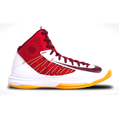 Nike Lunar Hyperdunk "Spain" (103/branco/vermelho/amarelo)