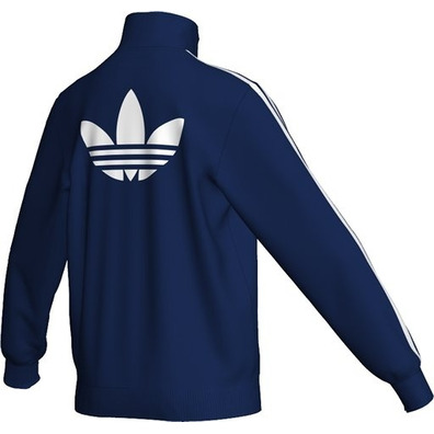 Adidas Jaqueta Junior Firebird TT (azul marinho/branco)