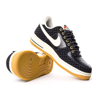 Air Force 1 Low "Black Gum" (095/black/light brown)