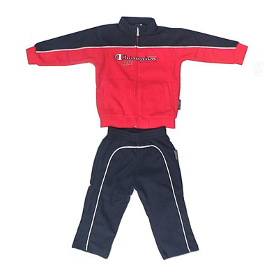 Champion Treino Bebê Authentic Outdoor (azul/vermelho)