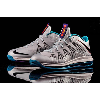 Nike Air Max Lebron X Low "Hornets" (002/gris/azul/purple)