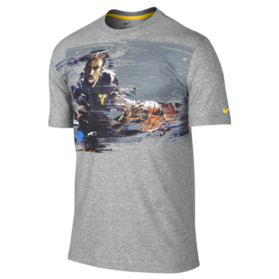 Kobe Speed Imagery Camiseta (063/gris/tour yellow)