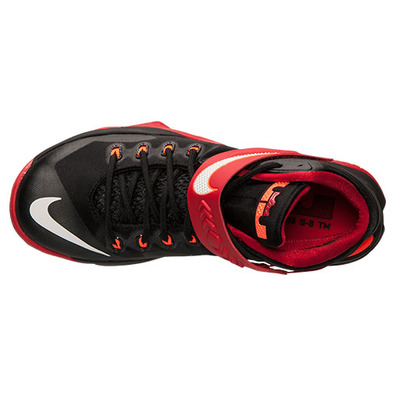 Nike Zoom LeBron Soldier VIII "Crash" (016/negro/blanco/rojo/crim)