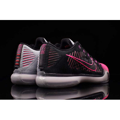 Kobe X Elite Low "Mambacurial" (010/Black/wolf grey/pink fish)