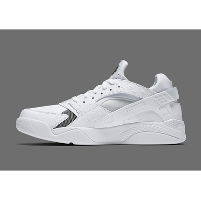 Nike Air Flight Huarache Low "White Ostrich" (100/white/black)