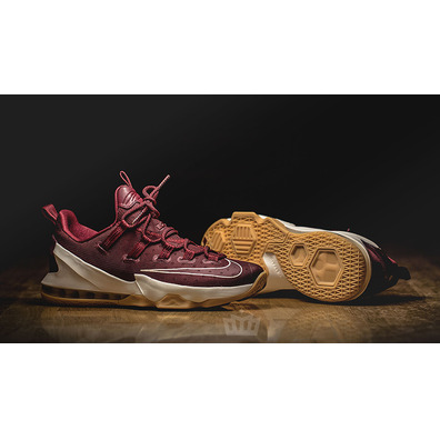 Lebron XIII Low "Cavaliers" (610/team red/sail/black)