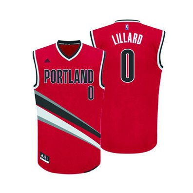 Adidas Jersey Réplica Damian Lillard #0# Blazers