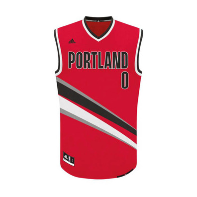 Adidas Jersey Réplica Damian Lillard #0# Blazers