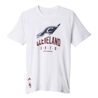 Adidas NBA Basics Cleveland Tee (white)