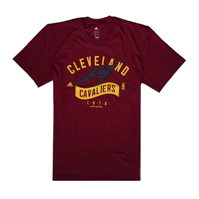 Adidas NBA Team Cleveland Tee (maroon)