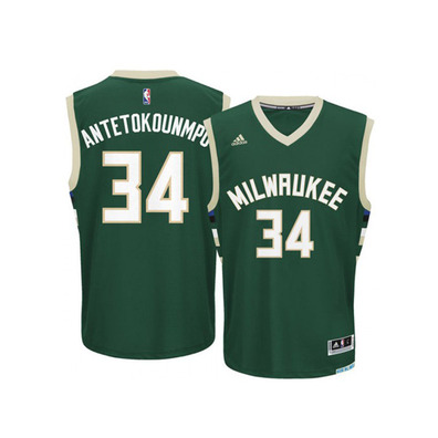 Replica Jersey NBA Giannis Antetokounmpo #34# Bucks