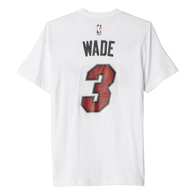 Adidas NBA Game Time Miami Heat Wave Nº 3 Tee (white)