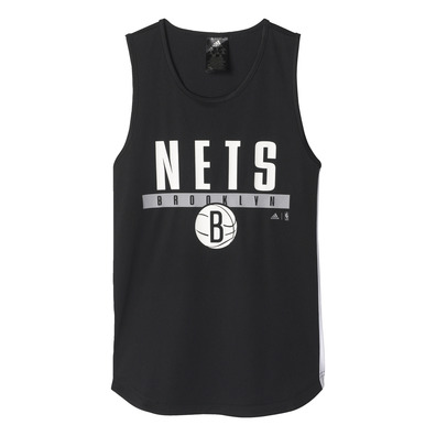 Adidas Tank Niño NBA Winter Hoops Brooklyn Nets (negro/blanco)